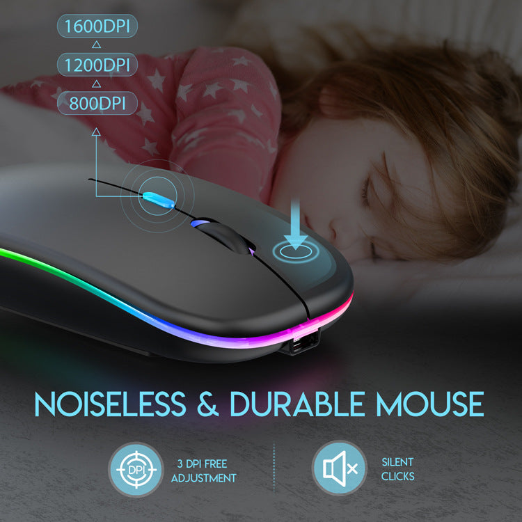 Silent Gaming Laptop Mouse for Girls – Quiet, Responsive, Comfortable Design