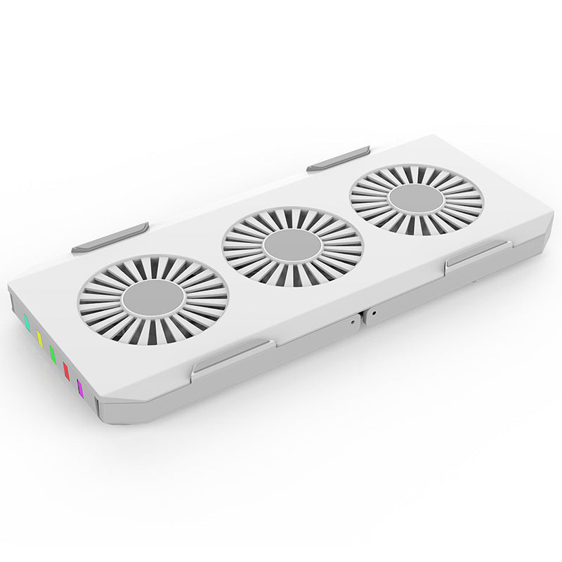 Portable Slim USB Laptop Cooling Pad with 3 Fans for 17-Inch Notebooks – Plug & Play Cooler Fan for Gaming Laptops and PCs
