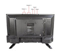 24" Supersonic 12 Volt AC/DC Widescreen LED HDTV with USB, SD Card Reader and HDMI