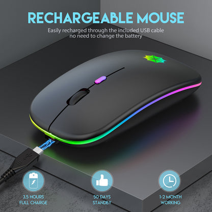 Silent Gaming Laptop Mouse for Girls – Quiet, Responsive, Comfortable Design