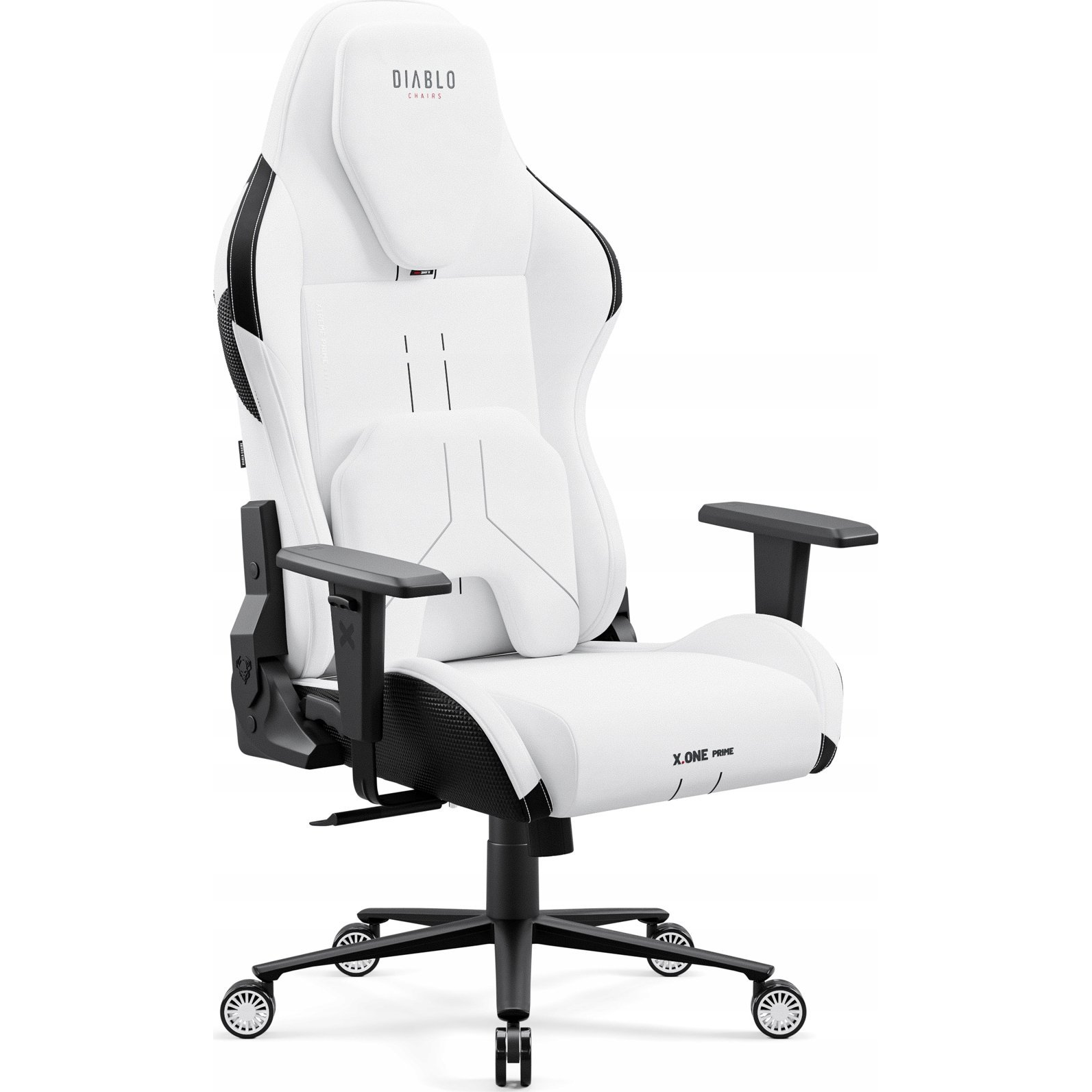 Diablo Chairs X.One Prime Gaming Chair Нормален размер Бял (5904405578650)-0