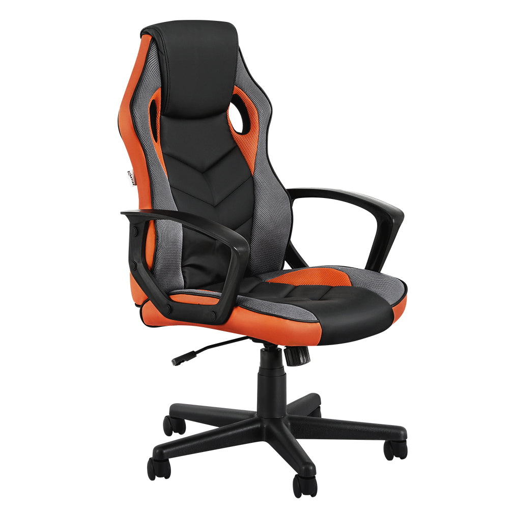 NNEDSZ Gaming Office Chair Computer Executive Racing Chairs High Back Orange-0