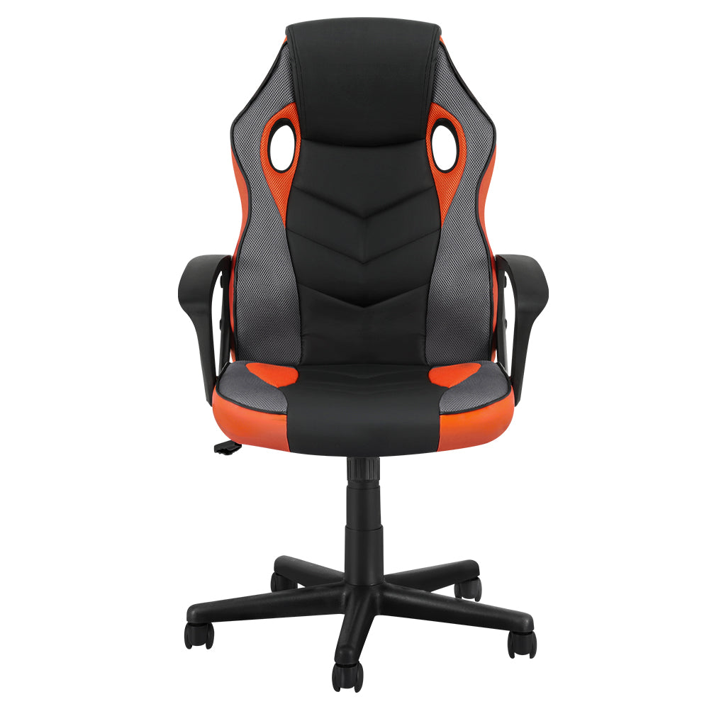 NNEDSZ Gaming Office Chair Computer Executive Racing Chairs High Back Orange-2