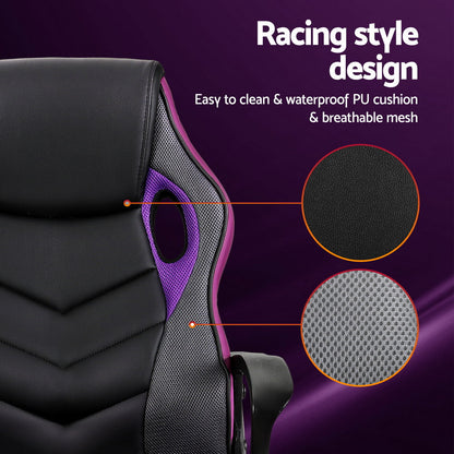 NNEDSZ Gaming Office Chair Computer Chairs Purple-3